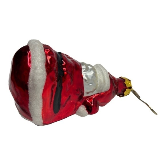 Hand Crafted 4” Santa Claus Christmas Tree Ornament Made In Poland Hand Painted - Picture 2 of 9